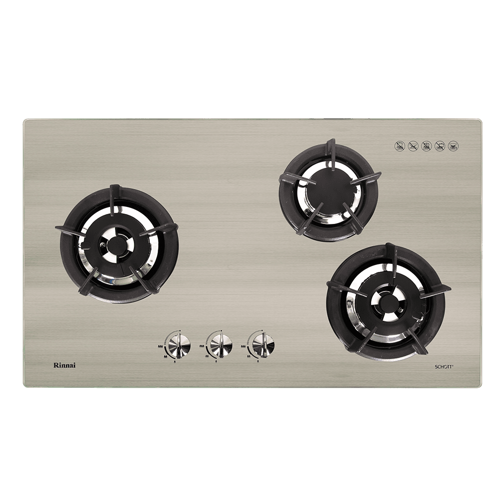 RB-3SS Three Burner Stainless Steel Top