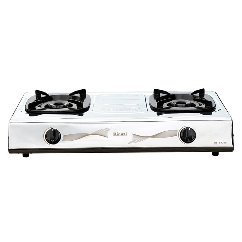 RI-522SS Two Burner Gas Cooker